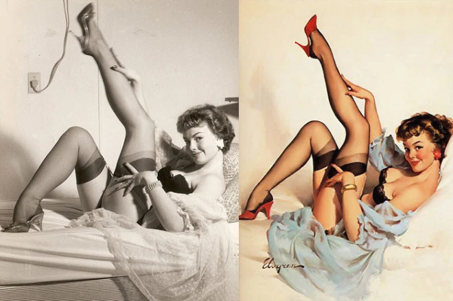 pin ups before and after - Imgur
